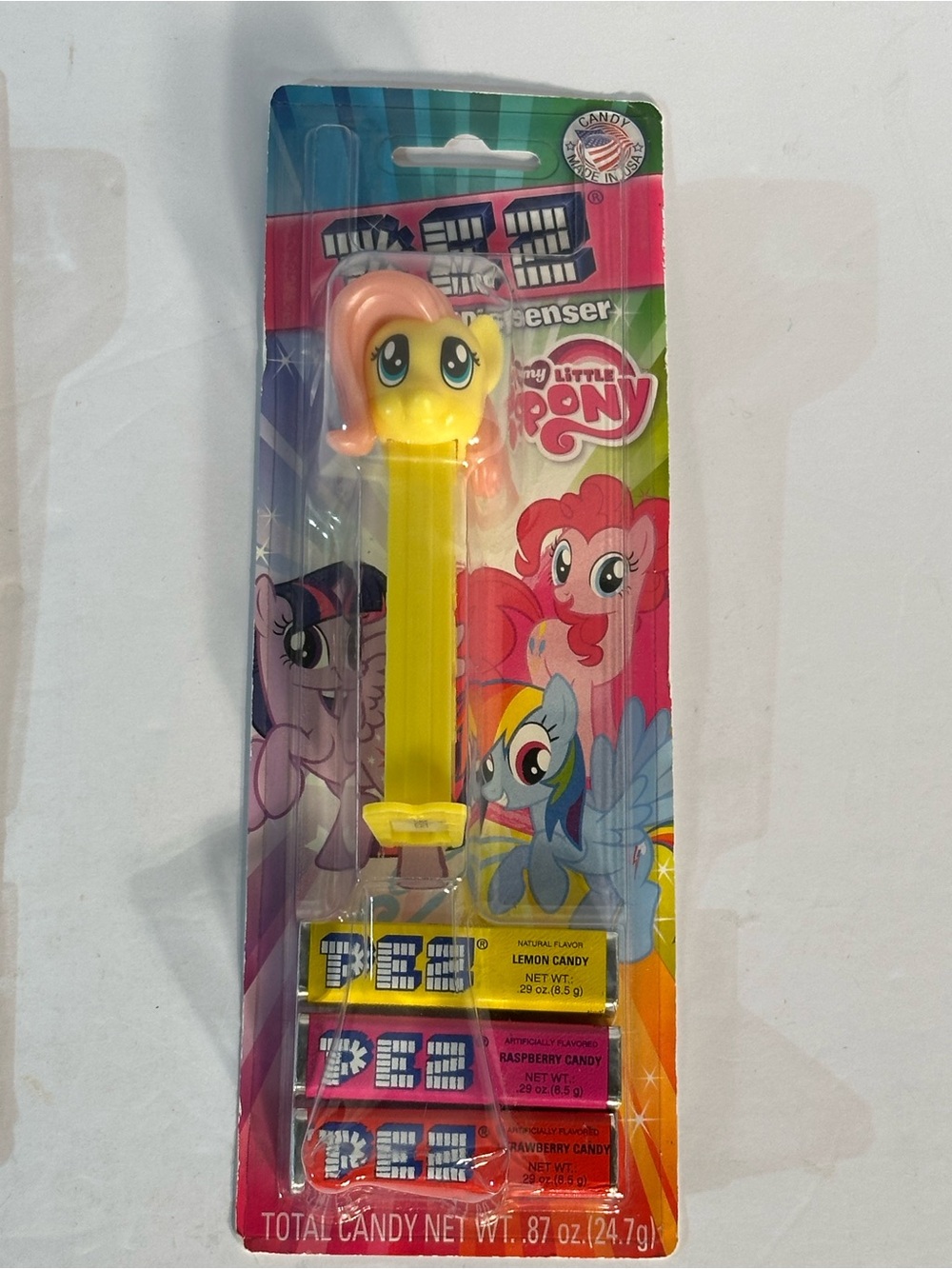 New PEZ My Little Pony Candy Dispenser Rainbow Dash Twilight Sparkle Fluttershy - Picture 5 of 6